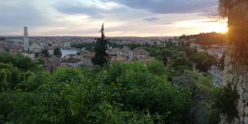 Ausblick auf Verona