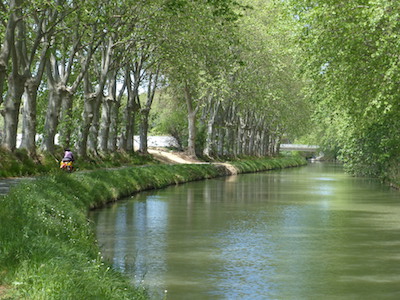 Canal de Midi Richtung Beziers
