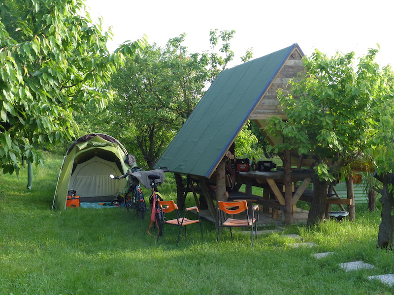 Camp auf dem Bauernhof