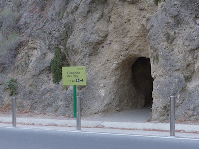 Eingang zu Caminito del Rey